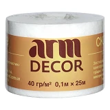 Лента ARMDECOR стекловолоконная флизелиновая 100ммх25м                                              
