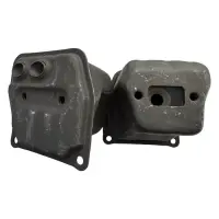 Глушитель GoodLuck с двумя выходами газа 4500/5200                                                  