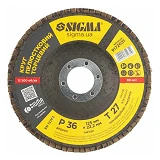 Диск шлифовальный лепестковый Sigma 9172031 125мм Р36