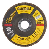Диск шлифовальный лепестковый Sigma 9172061 125мм Р60