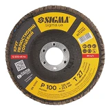 Диск шлифовальный лепестковый Sigma 9172101 125мм Р100