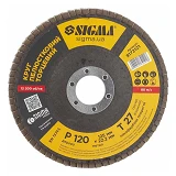 Диск шлифовальный лепестковый Sigma 9172121 125мм Р120