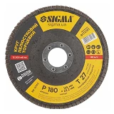 Диск шлифовальный лепестковый Sigma 9172161 125мм Р180                                              