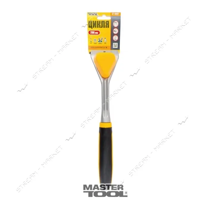 Цикля Mastertool 17-1007 с двухкомпонентной ручкой 290х64мм                                         