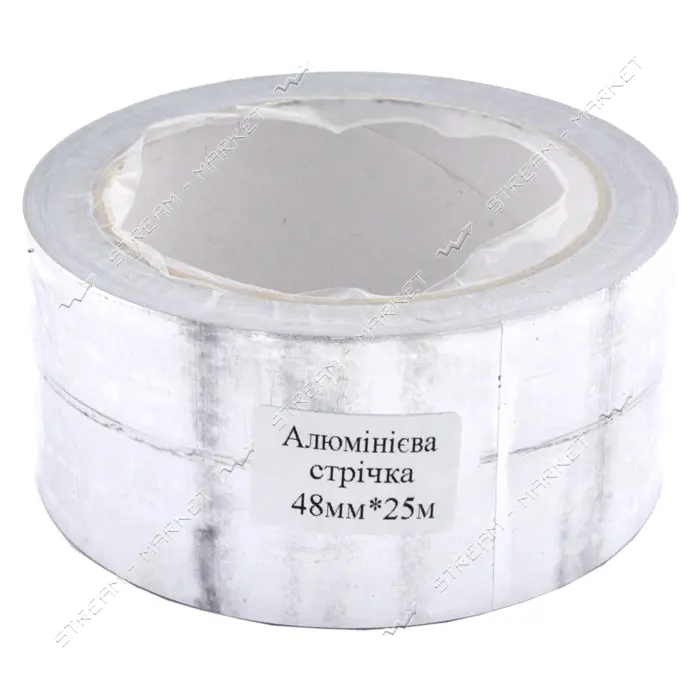 Скотч алюминиевый 48мм 25м