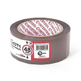 Скотч Intertool KT-0913 52мкм 48мм 100м коричневый                                                  