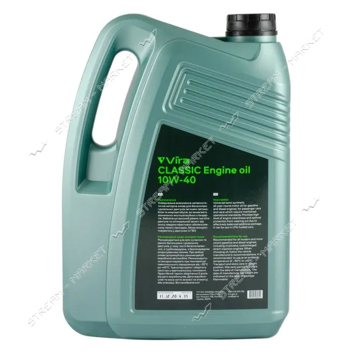Масло моторное Vira VI0314 Classic SG/CF A3/B3 10W-40 5л