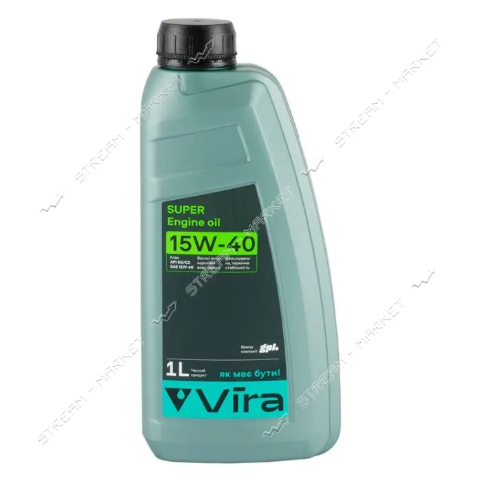 Масло моторное Vira VI0312 SUPER SG/CD 15W-40 1л