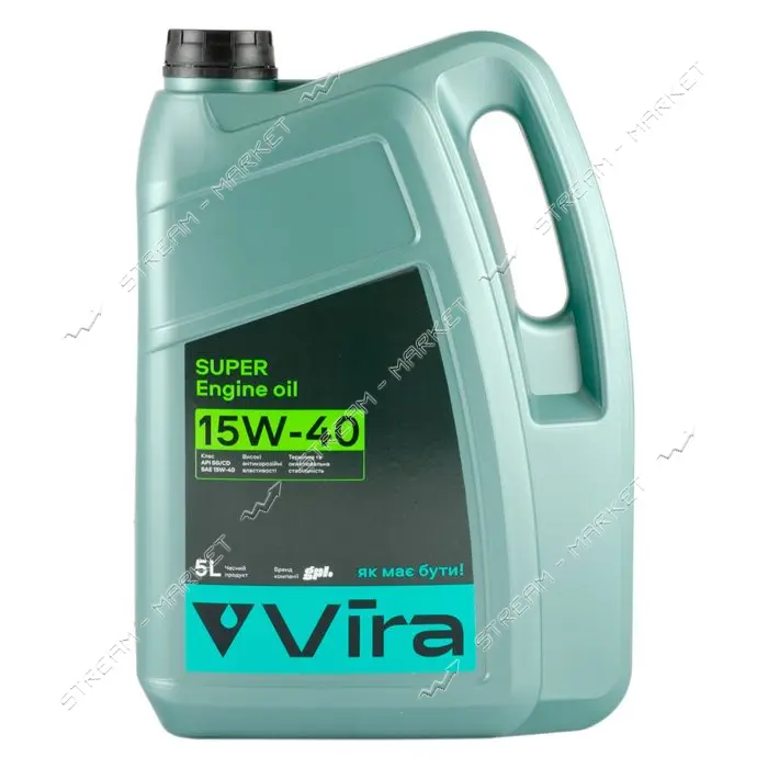 Масло моторное Vira VI0344 SUPER SG/CD 15W-40 5л
