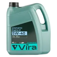 Масло моторное Vira VI0354 Synthetic SN/CF A3/B4 5W-40 4л                                           