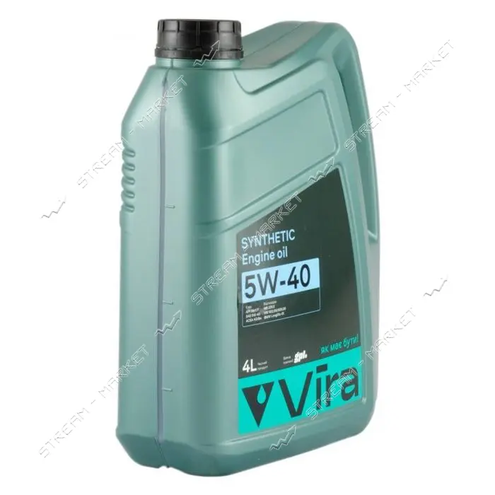 Масло моторное Vira VI0354 Synthetic SN/CF A3/B4 5W-40 4л