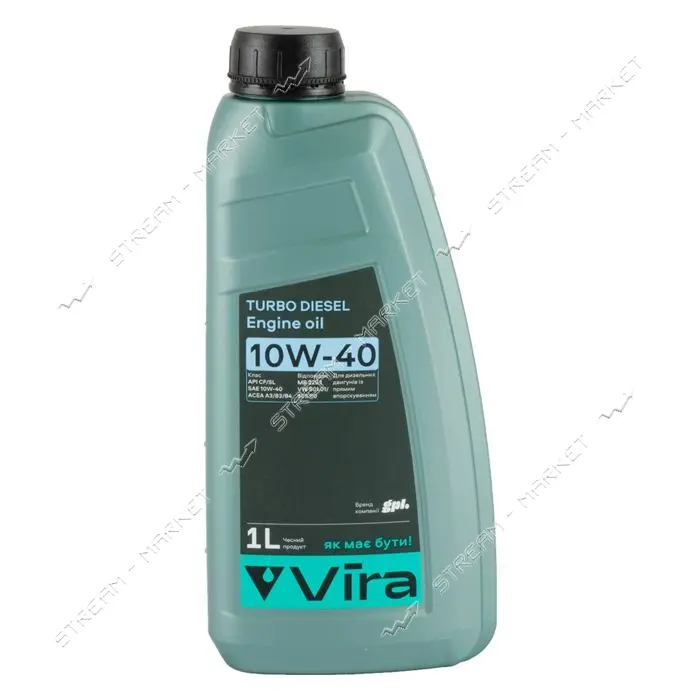 Масло моторное Vira VI0300 Turbo Diesel SL/CF A3/B3/B4 10W-40 1л