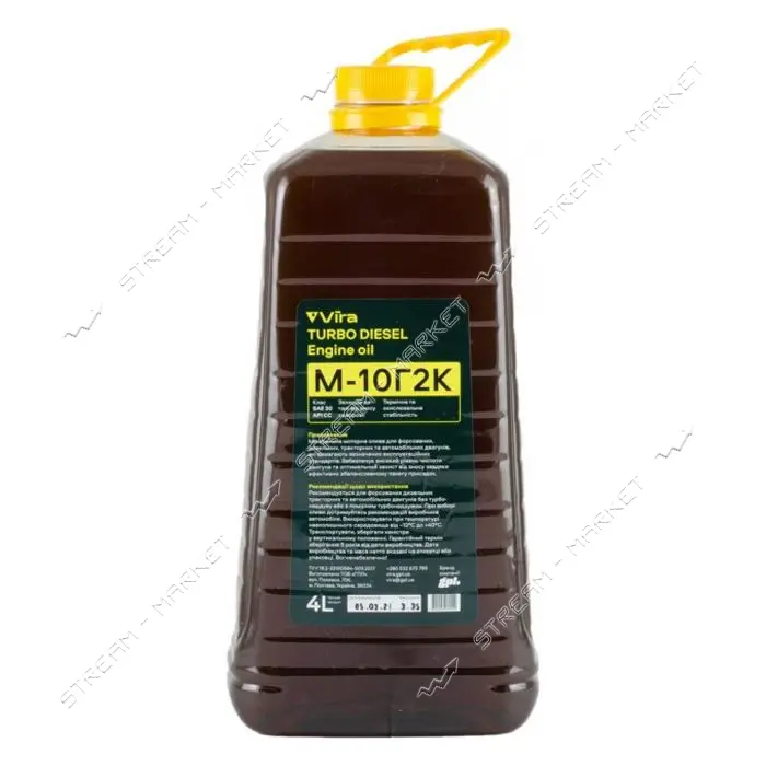 Масло моторное Vira VI0318 M-10Г2К СС SAE 30 4л ПЭТ