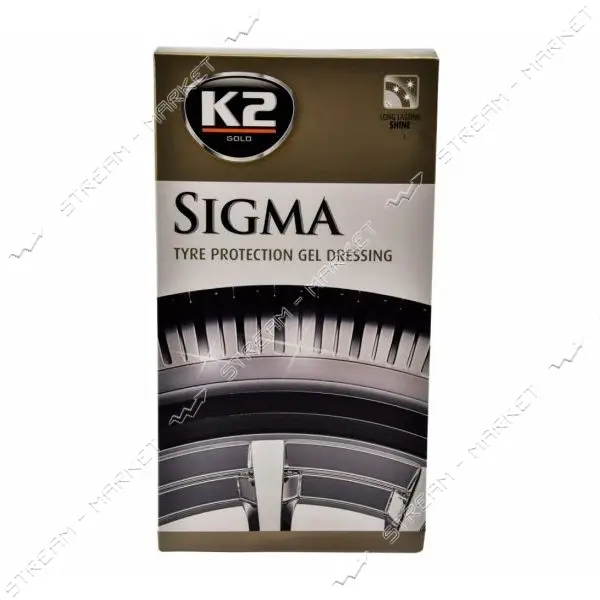 Гель для полировки и ухода за шинами K2 K20456 Gold Sigma 500мл                                     