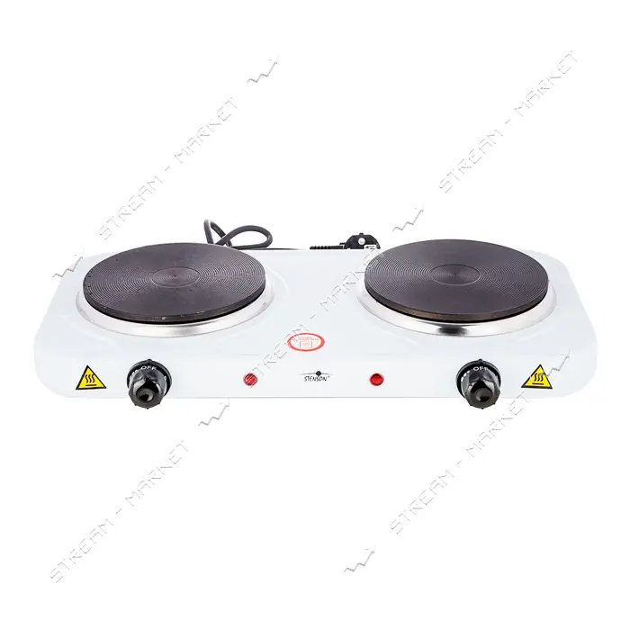 Электроплита Stenson ME-0014 2000Вт 2 конфорки блин                                                 