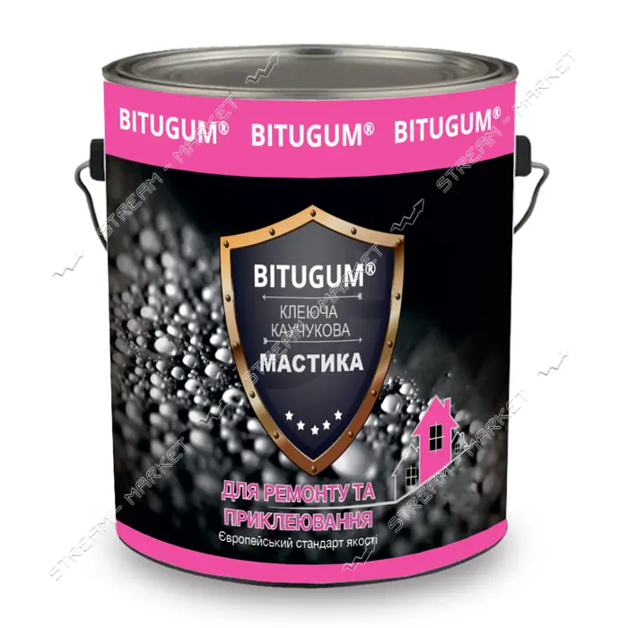Мастика Bitugum клеюще-каучуковая 3кг