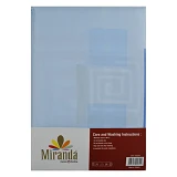 Штора для ванной комнаты Миранда с водоотталкивающей пропиткой 180x200см голубая