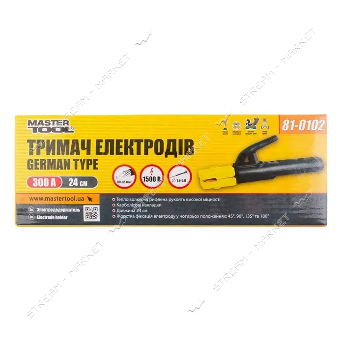 Держатель электродов Master-Tool 81-0103 Light type 300А                                            