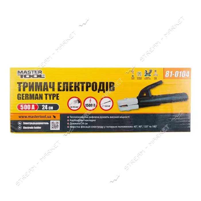 Держатель электродов Master-Tool 81-0104 German type 500А                                           
