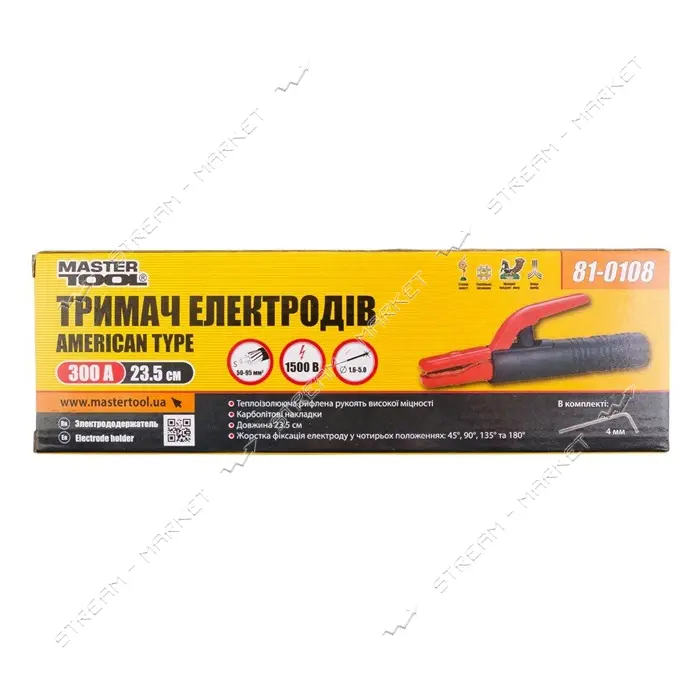 Держатель электродов Master-Tool 81-0108 American type 300А