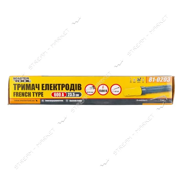Держатель электродов Master-Tool 81-0203 French type 600А                                           