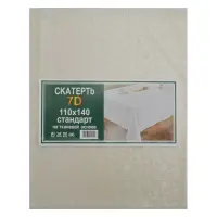 Скатерть для стола 7D 110х140см шампань                                                             