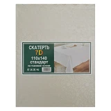 Скатерть для стола 7D 110х140см шампань                                                             
