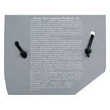 Замок велосипедный Apecs PD-81 80см голубой                                                         