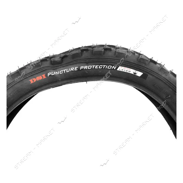 Покрышка DSI SRI 16х1.90 SRI-67 Antipunkture 5мм                                                    