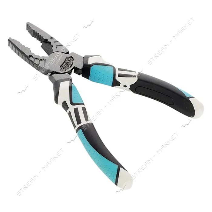 Пассатижи Apro 310353 Fulcrum 60CrV смещенный шарнир 180мм                                          