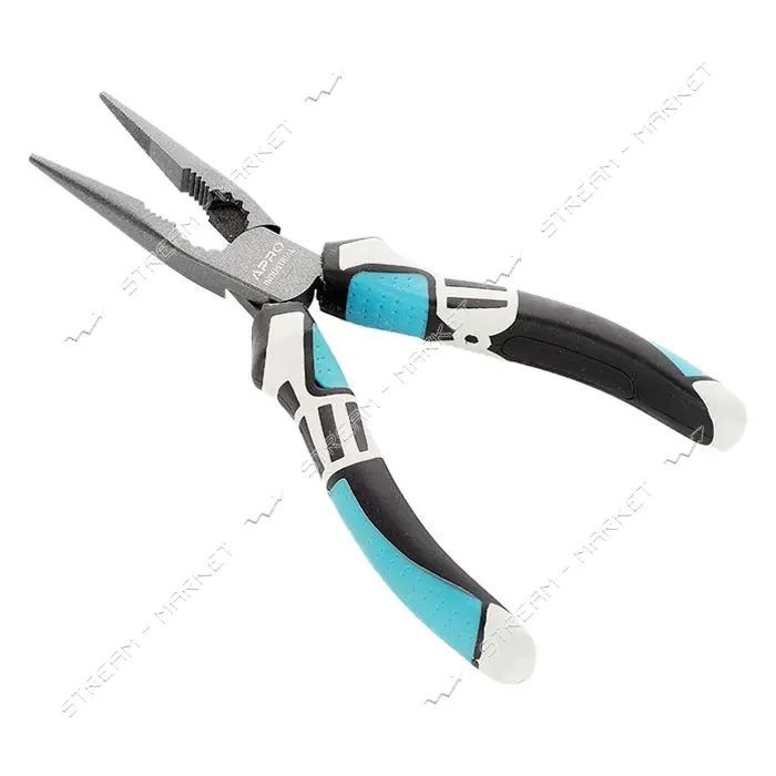 Длинногубцы Apro 310510 Fixer 60Crv 3-х компонентная рукоятка 160мм