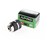 Патрон для дрели быстрозажимной Apro 898921 3/8"-24 1.0-10мм