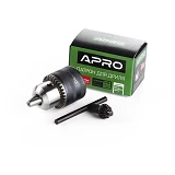 Патрон для дрели с ключом Apro 898903 M12x1.25 1.5-13мм