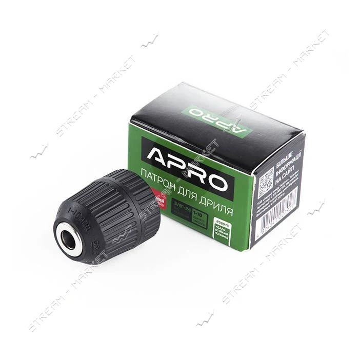 Патрон для дрели самозажимной Apro 898916 3/8-24 1.0-10мм