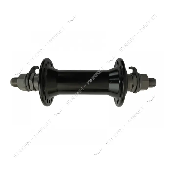 Втулка передняя алюминиевая на промподшипнике V-Brake Black