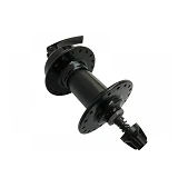 Втулка передняя алюминиевая на промподшипнике Disc-Brake 6 болтов Black