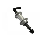 Втулка задняя алюминиевая под эксцентрик на промподшипнике V-Brake Silver