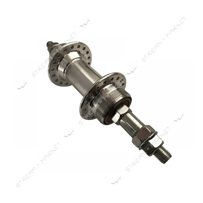 Втулка задняя алюминиевая на промподшипнике V-Brake Silver                                          