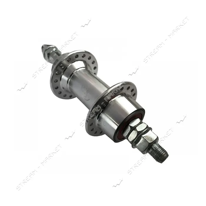 Втулка задняя алюминиевая на промподшипнике V-Brake Silver                                          
