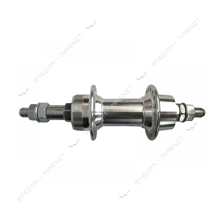 Втулка задняя алюминиевая на промподшипнике V-Brake Silver                                          