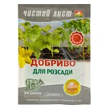 Удобрение кристаллическое для рассады Чистый Лист 20г                                               