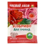 Удобрение кристаллическое для роз Чистый Лист 20г                                                   