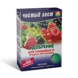 Удобрение кристаллическое для плодово-ягодных кустарников Чистый Лист 300г