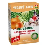 Удобрение кристаллическое для лука чеснока и зелени Чистый Лист 300г                                
