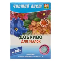 Удобрение кристаллическое для фиалок Чистый Лист 300г                                               