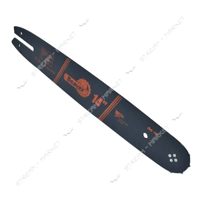 Шина для бензопилы 35см 14" 50 звеньев шаг 3/8 Beaver Китай