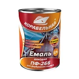 Краска алкидная Корабельная ПФ-266 для пола 2.8л красно-коричневая
