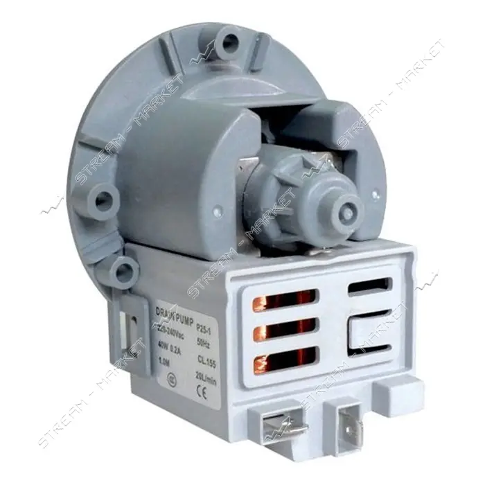 Насос універсальний P25-1 40W клеми знизу C00144997
