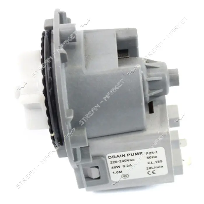 Насос універсальний P25-1 40W клеми знизу C00144997