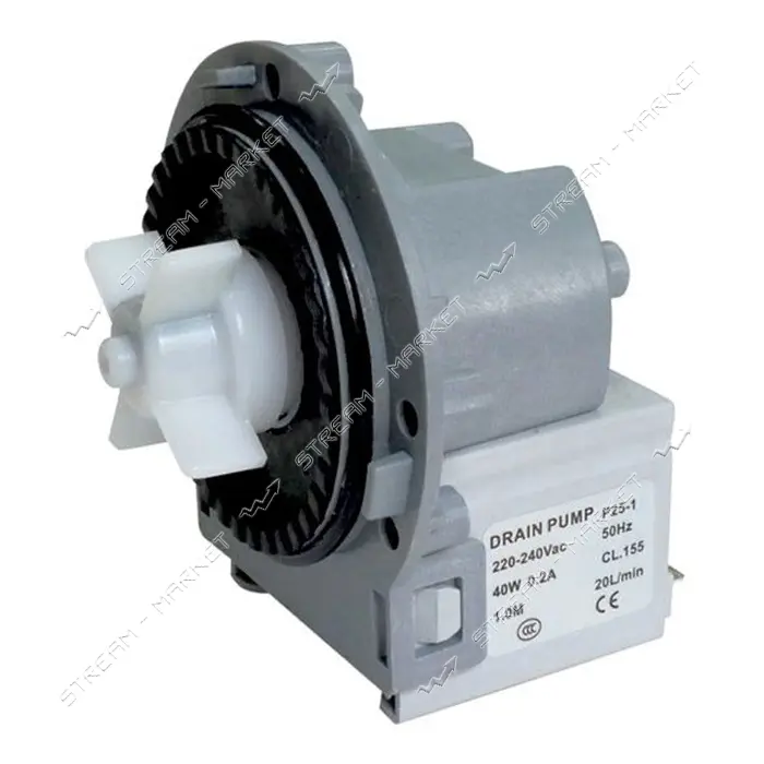 Насос універсальний P25-1 40W клеми знизу C00144997
